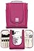 BOACAY Hanging Travel Toiletry Bag for Women and Men, Makeup Bag, Bathroom & Shower Organizer Kit for Accessories, Cosmetics, Travel Essentials