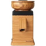 NutriMill Harvest Stone Grain Mill, 450 Watt - Black