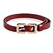 Women's Genuine Leather Thin Skinny Dress Belt Ladies Fashion Buckle