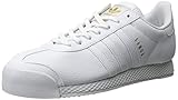adidas Originals Men's Samoa Retro Sneaker,White/White/Gold,11 M US