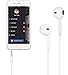 Pakkey Earphones with Microphone [2 Pack] Premium Earbuds Stereo Headphones and Noise Isolating headset Made for Apple iPhone iPod iPad - white