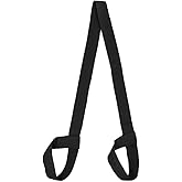 Yoga Mat Strap - Durable Non-Slip Cotton Yoga Mat Carrier with Adjustable Loops for Easy Carrying & Storage