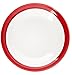 Primrose Colorful Dinner Plates by Madero Kitchen - Set of 6 LARGE SIZE Ceramic Plates - 11 Inch - 100% Secure Packaging - BEAUTIFUL DESIGN and 6 DIFFERENT COLOURS! Also individual items available.