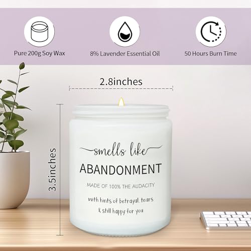 Leaving Gifts for Colleagues Women, Farewell Scented Candle Gift for Coworkers, Retirement Gifts for Women Men, Moving Away, Goodbye, Going Away, New Job Gift for Friends Work Bestie Bosses Teacher