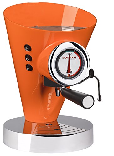 Casa Bugatti 15-EDIVACO Kaffeevollautomat Diva Evolution, orange