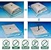 6 PACK Big Extra Large Space Saver Vacuum Storage Bags + 2 Travel Bags
