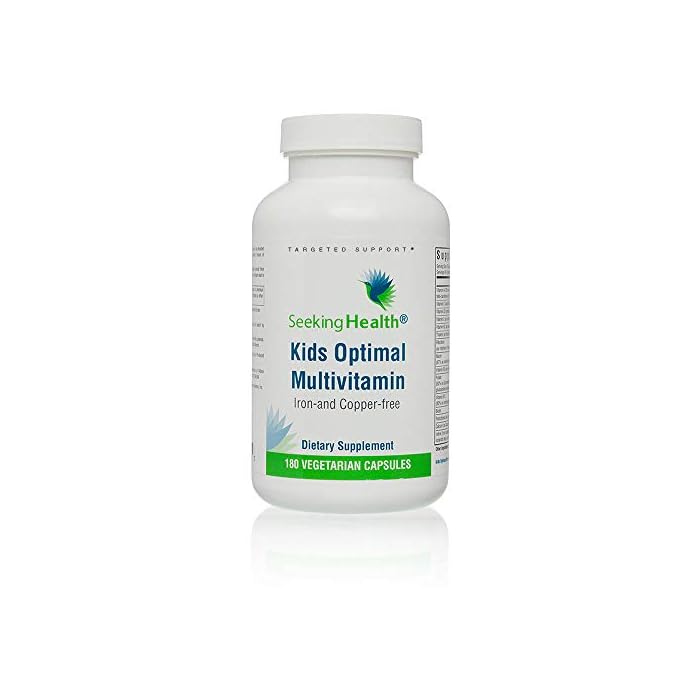 Seeking Health Kids Multivitamin, Formulated for Children’s Health, Active Forms of Folate, B12, Riboflavin, and B6…