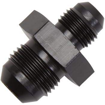 8an 90 To 6an 8AN To 6AN Reducer Fitting | Female To Male Flare Adapter In Black Anodized Aluminum - 1500PSI Rating 8AN Female To 6AN Male Aluminum Adapter Fuel System - Foto 10