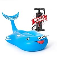 Narwhal Pool Floats for Adults Kids Inflatable Large Swimming Lounge Ride on Raft for Summer Beach Bachelorette Party