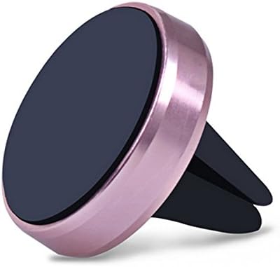 Universal Magnetic Car Air Vent Car Mount Smart Phone Mini Tablets Car Holder (Rose Gold)