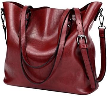 Clearance! Women Bucket Bags, Neartime Fashion Retro Crossbody Bag Shoulder Bag Handbag Versatile Tote Messenger Bags (❤️32cm(L)×12cm(W)×29.5cm(H), Wine Red)
