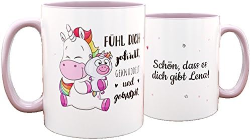 Personello Lustige Einhorntasse Mit Namen Spruche Gestalten Einhorn Geschenk Zum Geburtstag Fur Die Beste Freundin Schwester Oder Tochter Einhorn Tasse Rosa Amazon De Kuche Haushalt