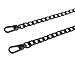 Coolcoco Luxury Fashion 43 Inches DIY Metal Shoulder Cross Body Bag Handbag Purse Replacement Chain Strap Set with Buckles (Gold Silver Black/Set)