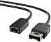 Ortz 10ft Extension Cable for [NES Classic Mini Edition] Controller, Cords Extender - Best Controller Extension Cable Cord for Nintendo Gaming System Black [Works with Wii U]