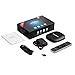 Kingbox Android TV Box 8.1 with 2.4G Voice Remote, K2 S Android Box with 2GB RAM 16GB ROM Quad-Core Support 4K (60Hz) Full HD/H.265 / 3D / WiFi Smart TV Box (Android TV System)