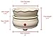 Original Candle Warmer - Electric 2-in-1 Fragrance Air Freshener - 2 Piece Ceramic Melt Tart Wax Cube Melter - Eliminate Odors - Beige