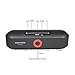 Bluetooth Speakers, IWAVION Portable Wireless Stereo Speaker Built-in Mic FM Radio Super Bass Support Micro TF SD Card/USB Input/AUX Line-In, Compatible with iPad/iPhone/Samsung and More (Black)