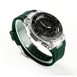 Neuupesen GA2100 Transparent Case with Metal Bezel