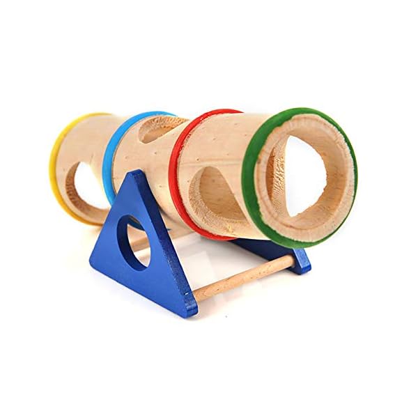 1PC Hamster Altalena Colorata di Legno Cilindro Hamster Tubi Altalena Giocattolo Piccoli Animali Parco Giochi Divertirsi… Marca: Asien 1PC Hamster Altalena Colorata di Legno Cilindro Hamster Tubi Altalena Giocattolo Piccoli Animali Parco Giochi Divertirsi…