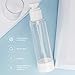 Airless Pump Bottles, Yebeauty Empty Airless Bottle Pump Bottle airless travel bottle - 3.4 Ounce ,4 Pack