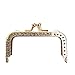 GuoFa 4pcs/lot 8.5cm Square Purse Frame Handmade DIY Metal Coin Purse Frame Kiss Lock Frames