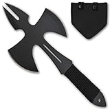 TIGER-USA Medieval Style Throwing Axe - Comes with Wearable Sheath - 6 to Choose from!