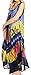 Sakkas 10SE Tasanee Caftan Tank Dress/Cover Up - Blue - One Size