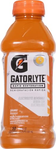 GATORLYTE RAPID REHYDRATION ORANGE ELECTROLYTE BEVERAGE,20 FL OZ BOTTLE