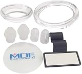 MDF Instruments Dual Head Lightweight Stethoscope All Black MDF747BO view 7