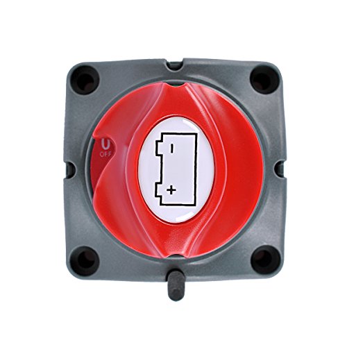 AutoEC On/off Battery Disconnect Isolator Master Switch for Marine Boat Car Vehicles 275/1250 Amps