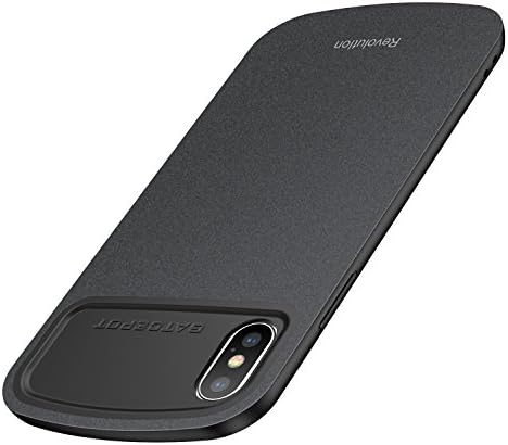 Gatcepot iPhone X Case Silicon Material with with Air Cushion Technology and Hybrid Drop Protection for Apple iPhone X / 10(2018)(Space Gray)