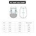 EXPAWLORER Princess Fashion Pet T-Shirt Small Dog Cat Vest Clothes Puppy Costumes for Chihuahua Yorkshire Terrier Pink S