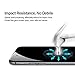 BONGEEK [Anti-Glare & Anti-Fingerprint Tempered Glass Film for iPhone 6/6S Plus (5.5 Inch Only) (Clear)