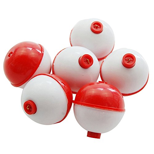 Shaddock Fishing ® 25pcs/pack 1inch Hard ABS Push Button Fishing Floats Bobbers