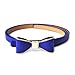 TopTie Thin Waist Belt Cute Bow Buckle ROYALBLUE