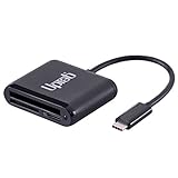 UPTab USB-C (Type C) CFast 2.0 Card Reader 3-Slot - USB Powered - UASP - Memory Card Reader CFast 2.0 Reader / Writer.