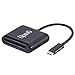 UPTab USB-C (Type C) CFast 2.0 Card Reader 3-Slot - USB Powered - UASP - Memory Card Reader CFast 2.0 Reader / Writer.