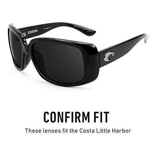 Revant Replacement Lenses for Costa Little Harbor Polarized Emerald Green MirrorShield