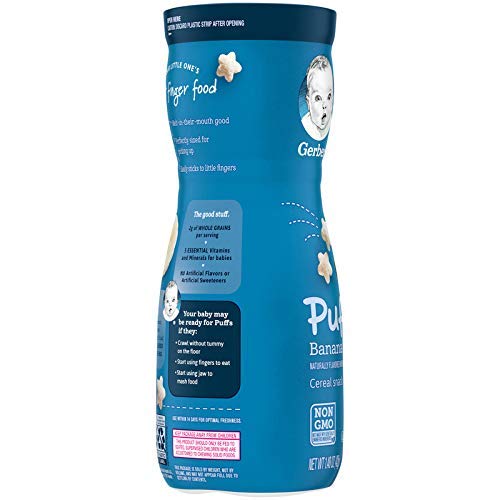 puffs banana gerber
