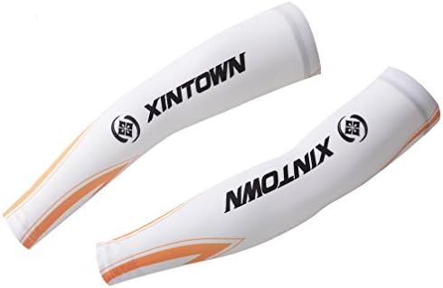 Bicycleworld Unisex Cooling Sun Block Compression Arm Sleeves Sun Protection chuan shen Size S