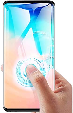 [2 Pack] Galaxy S10 Screen Protector Tempered Glass, Tamoria S10 Screen Protector Fingerprint Sensor Compatible 0.2MM 3D Curved Edge Tempered Glass Screen Protector for Samsung Galaxy S10 HD Clear
