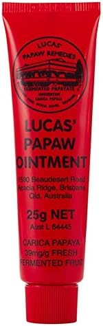 25g Lucas Papaw Ointment Multifunctional Lip Protector Hydrating Lip Balm Diaper Rash Cream Papaya Skin Rash Cream