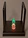 Think Stores Newton's Multi-Color Light Up Cradle with LED Glass Balls and Mirror for Desktops