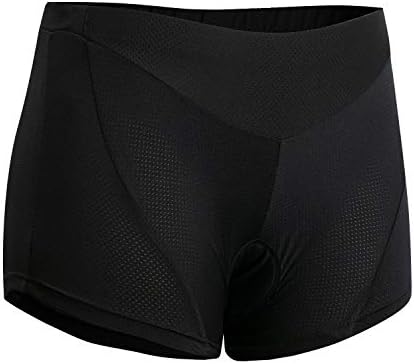 Twotwowin Women's 3D Padded Cycling Underwear Shorts Breathable Lightweight Bike Shorts