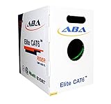 Cat6 Riser (CMR), Ethernet Cable 1000ft, Green, No