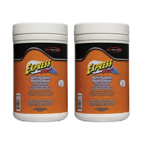 Quest 6420 EXPRESS Wipes Multi-Purpose Hand Cleaner (2 Pack)