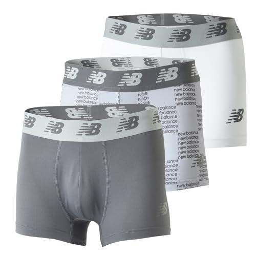 [ニューバランス] ボクサーブリーフ プレミアムボクサー 3インチ 前閉じ 3pack (LAU13009) 速乾 ドライ 3枚 メンズ