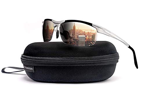 Oramics® 9 lagige Sport-Sonnenbrille Polarisiert Unisex mit starkem UV-400 Schutz - Hochwertiger Metallrahmen inkl…