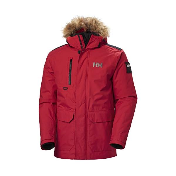 insulated winter parka