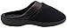 On Your Feet Women's Micro Terry PillowStep Satin Cuff Clog Black Large 8.5-9